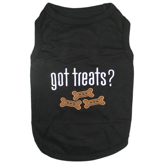 Parisian Pet Cat Dogs Clothes Tee Shirts Got Treats? Dog T-Shirt
