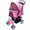 thumbnail image 1 of Parisian Pet Dark Pink Dog Stroller, 1 of 4