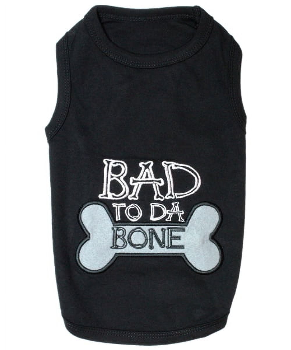 Parisian Pet Dog Clothes BAD TO DA BONE T-Shirt