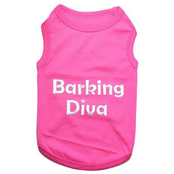 Parisian Pet Dog Clothes BARKING DIVA T-Shirt