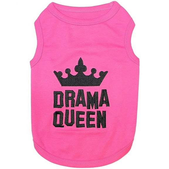 Parisian Pet Dog Clothes DRAMA QUEEN T-Shirt