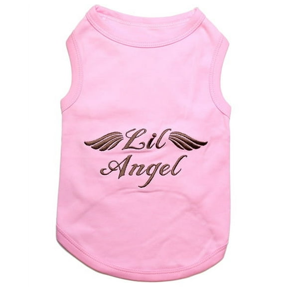 Parisian Pet Dog Clothes LIL ANGEL PINK T-Shirt