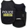 thumbnail image 1 of Parisian Pet Dog Clothes POLICE T-Shirt, 1 of 2