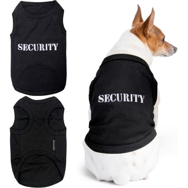 Parisian Pet Dog Clothes SECURITY T-Shirt
