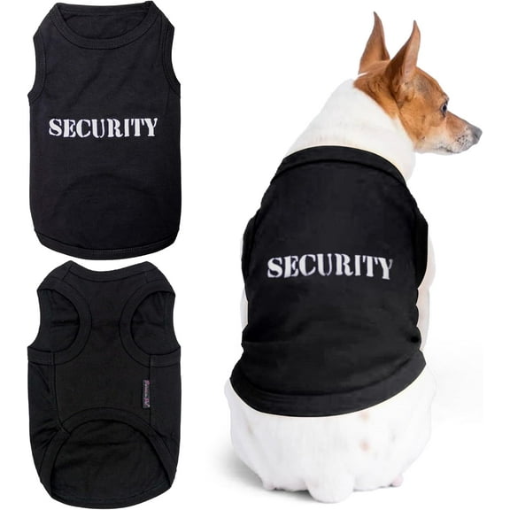 Parisian Pet Dog Clothes SECURITY T-Shirt