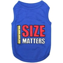 Parisian Pet Dog Clothes SIZE MATTERS T-Shirt
