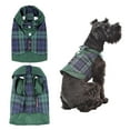 thumbnail image 1 of Parisian Pet Green Dog Shirt- Scottish Tuxedo Dog Clothes - Stylish Dog Wedding Outfit - lightweight Party Puppy Dress - Christmas Dog Shirts for Large Dogs - All Sizes Available - L, 1 of 1