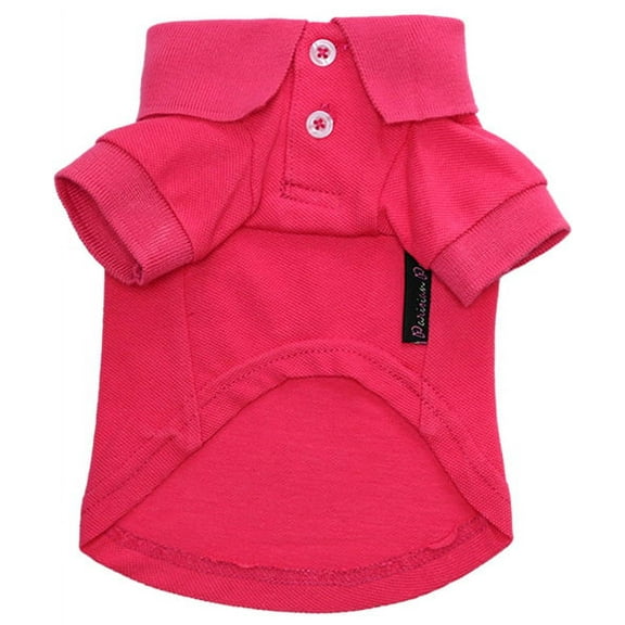 Parisian Pet Pink POLO Dog Shirt