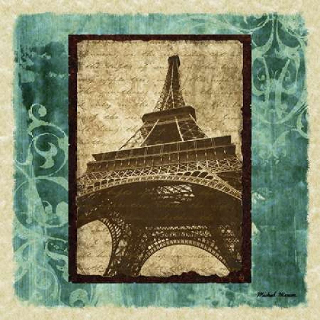 Parisian Trip II Canvas Art - Michael Marcon (24 x 24)