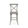 thumbnail image 1 of Parisienne Cafe Counter Stool, Distressed Olive Green Rattan - 20 x 43 x 16 in., 1 of 1