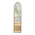 thumbnail image 1 of Parisloft 12.25" x 50" Gold Vintage Full Length Metal Wall Mirror, 1 of 14