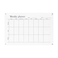 thumbnail image 1 of Parisloft Reusable Acrylic Weekly Dry Erase Board Calendar, Wall Weekly Planner Organizer for Office, Home, School - 36 x 24 inches, 1 of 6