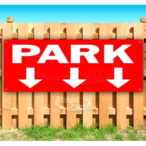 Park 13 oz Vinyl Banner With Metal Grommets