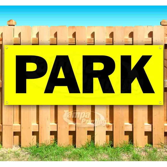 Park 13 oz Vinyl Banner With Metal Grommets