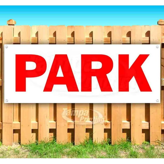 Park 13 oz Vinyl Banner With Metal Grommets