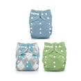 thumbnail image 1 of Park Avenue Collection, 3 Pocket Cloth Diapers for Babies + 3 Cloth Diaper Inserts | Bubble Butt Baby, 1 of 6