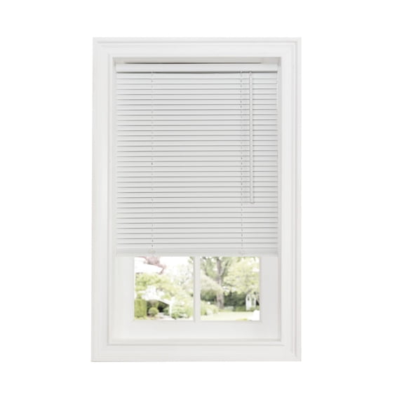 Park Avenue Collection Cordless GII Deluxe Sundown 1" Room Darkening Mini Blind 46x64 - Pearl White