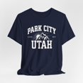 Park City Elevation Shirt Utah Mountain Tshirt Retro Crewneck Adult