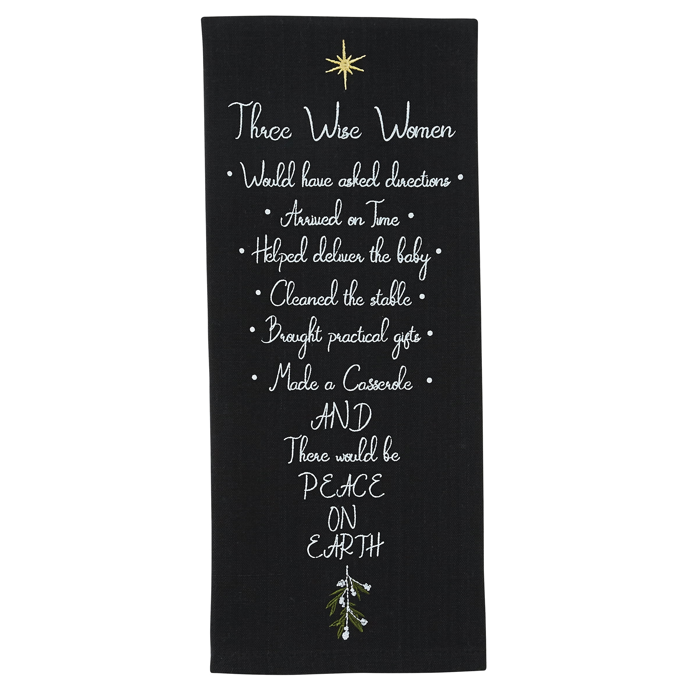 Park Designs Wise Women Dishtowel