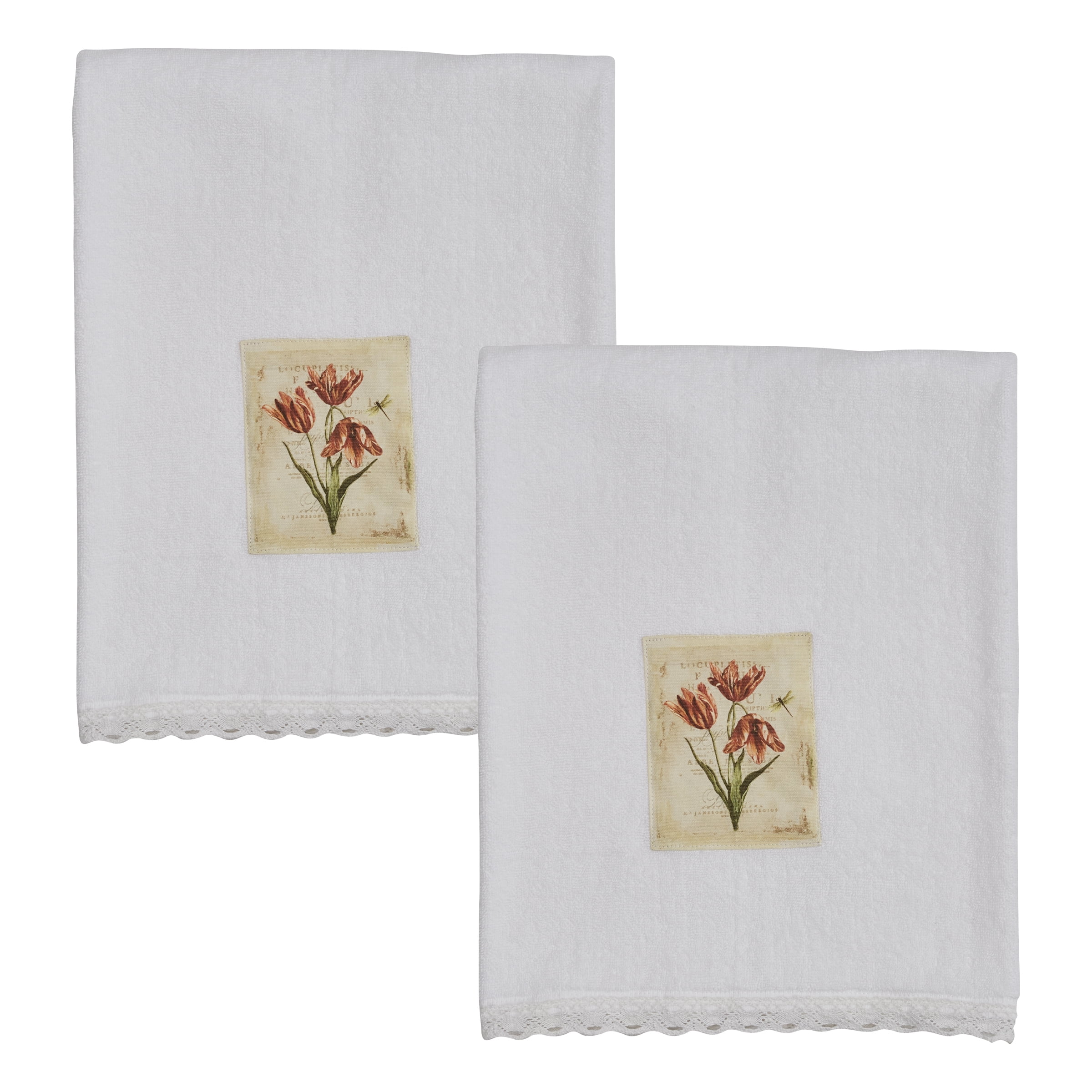 Park Designs Antiquarian Blooms Bath Towel Set of 2