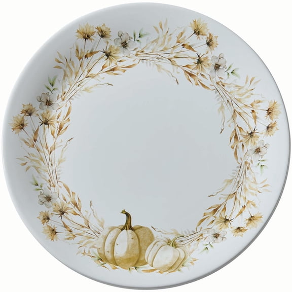 Park Designs Autumn Harvest Botanical Tan Platter
