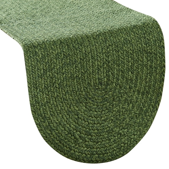 Park Designs Basil Spice Bin Braided Table Runner 15" X 36"