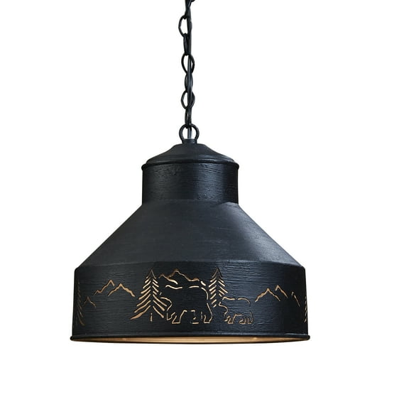 Park Designs Bear Country Pendant Hanging Light