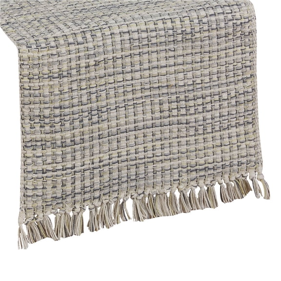 Park Designs Beige Basketweave Table Runner 36"L