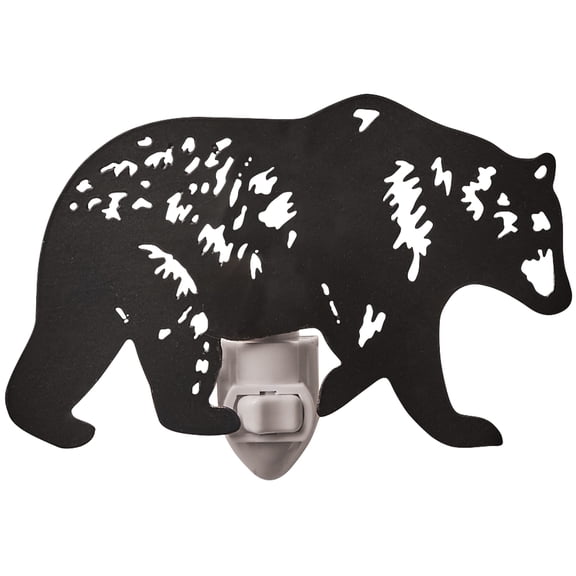 Park Designs Black Bear Night Light