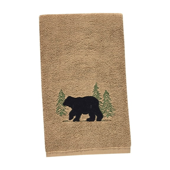 Park Designs Black Bear Terry Hand Towel - Set of 2