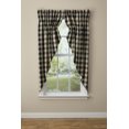 thumbnail image 1 of Park Designs Black Buffalo Check Lined Swag 63"L, 1 of 3