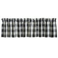 thumbnail image 1 of Park Designs Black & Cream Buffalo Check Valance 14''L, 1 of 6