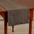 thumbnail image 1 of Park Designs Black Expresso Tweed Table Runner 36", 1 of 5