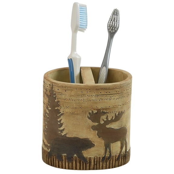 Park Designs Black  - Forest Toothbrush Holder
