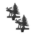 thumbnail image 1 of Park Designs Moose & Tree Stocking Hanger - Set of 2, 1 of 5