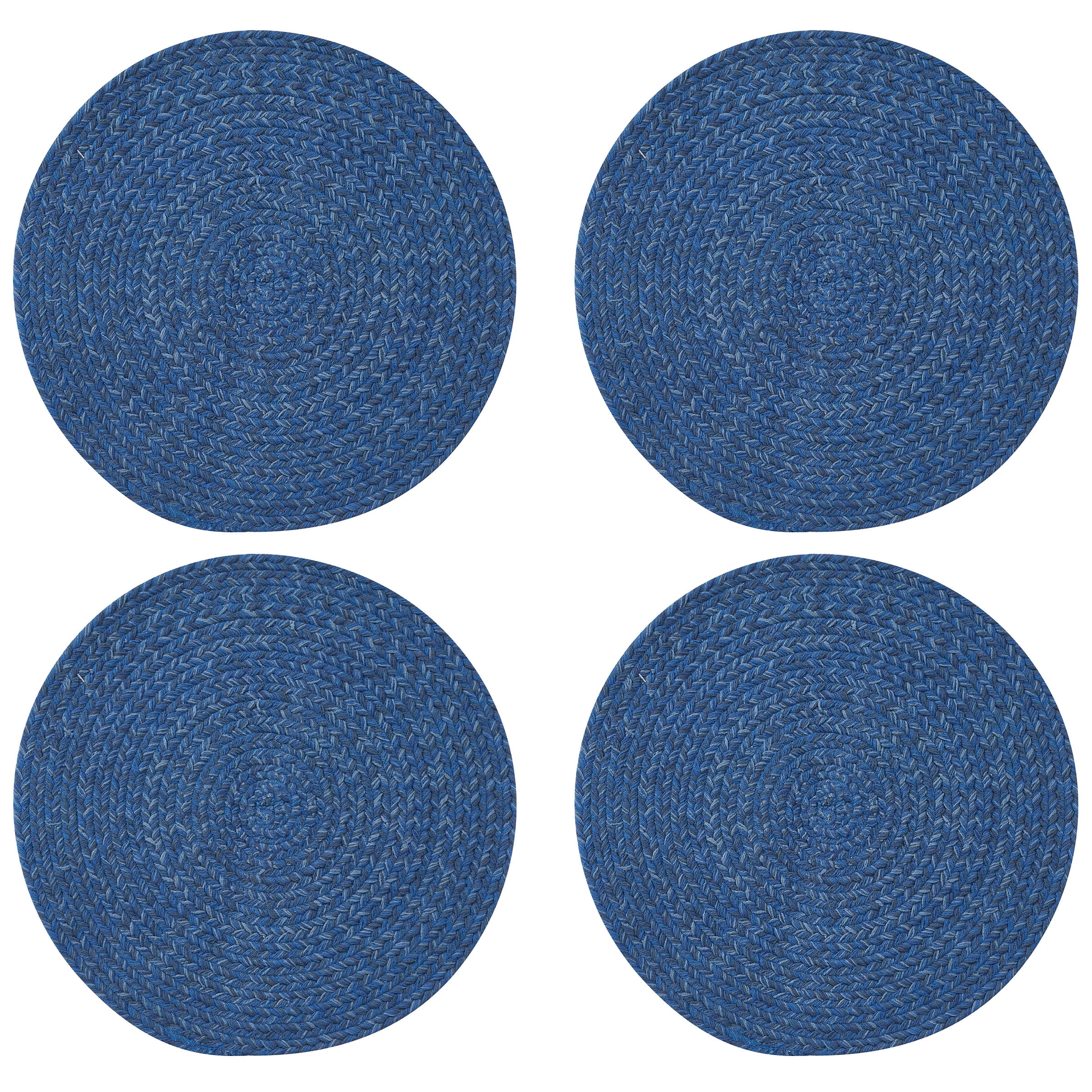 Park Designs Blue Spice Bin Braided Placemat Set of 4