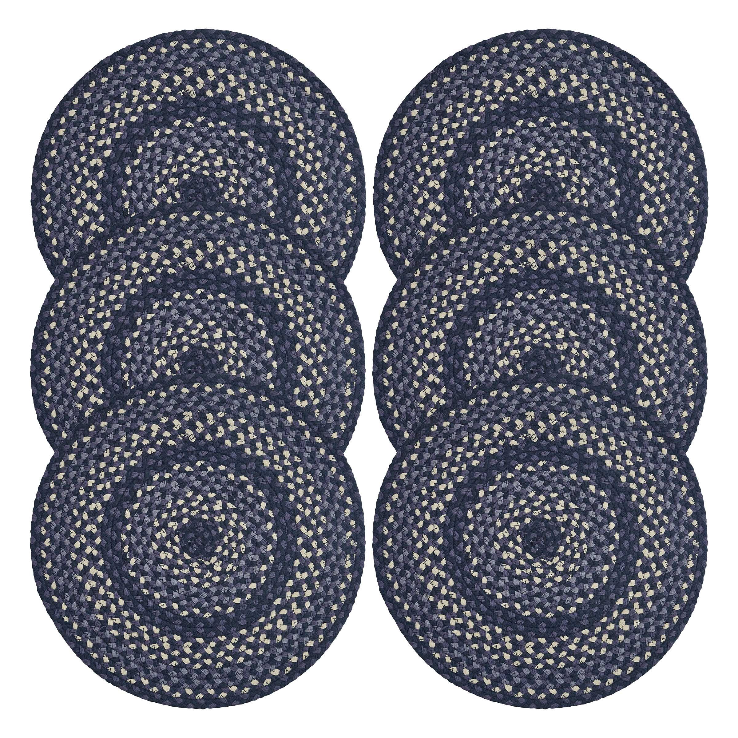 Park Designs Bluestone Braided Placemat Set of 6