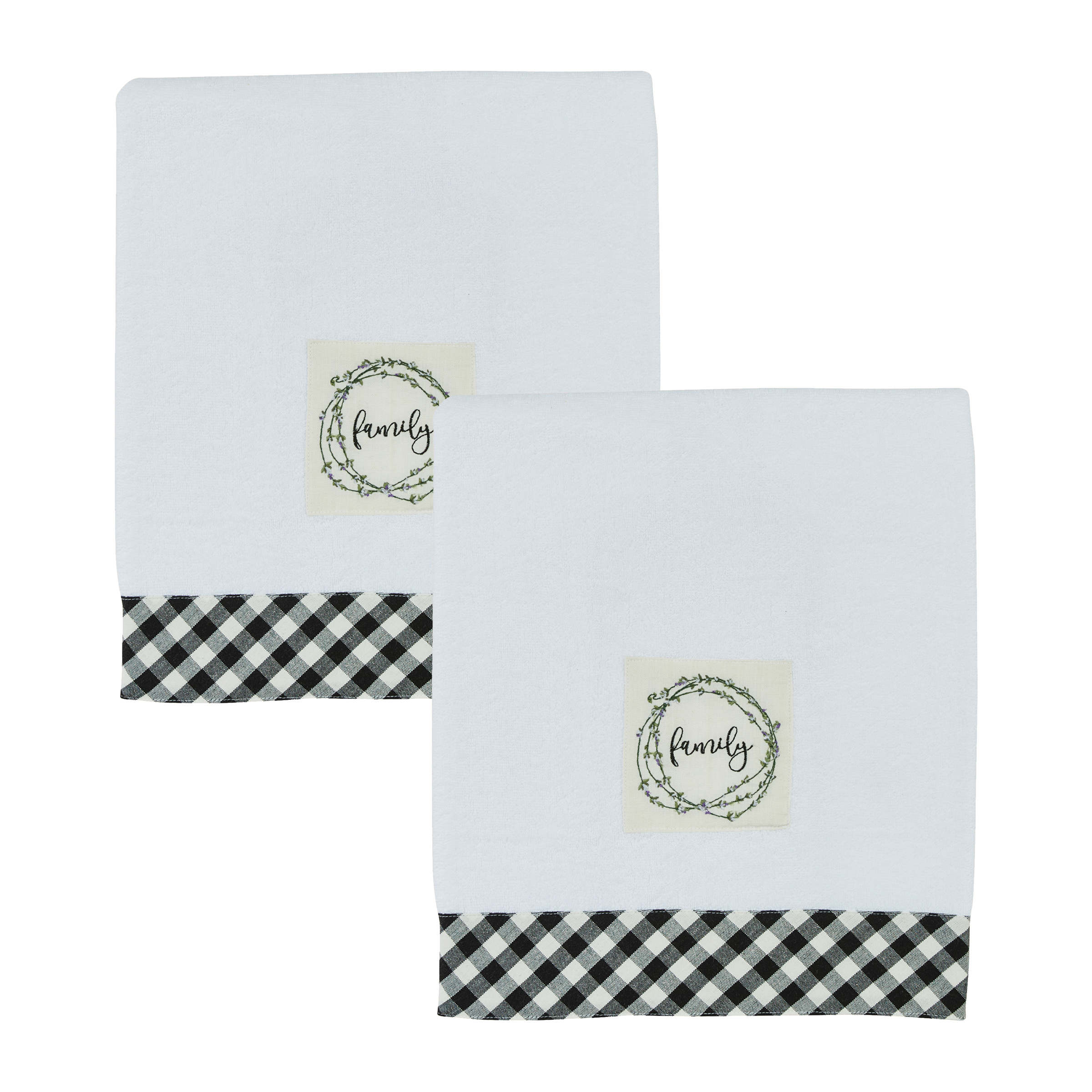 Park Designs Bouquet Of Grace Bath Towel Set of 2