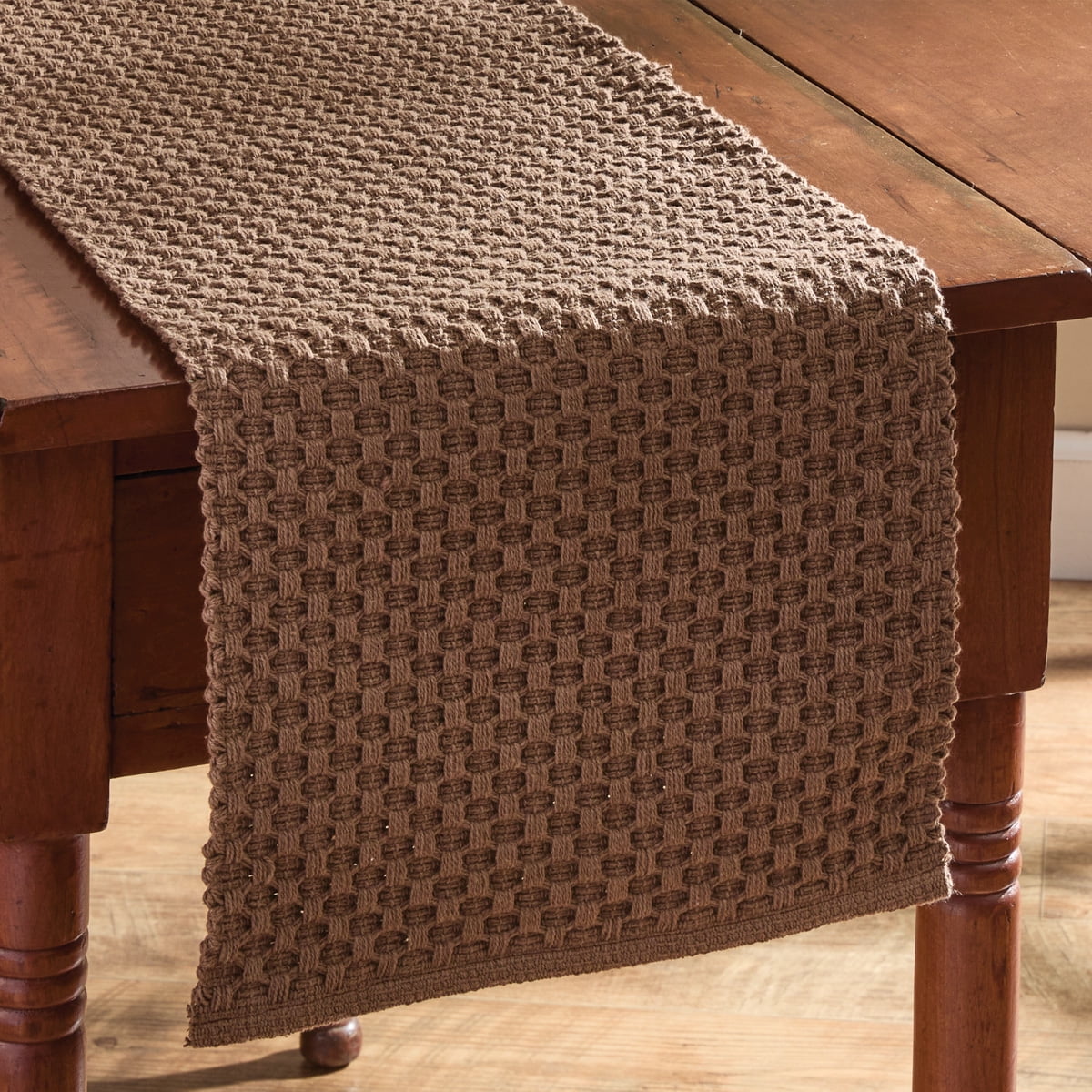 Park Designs Brown Chadwick Table Runner 13" X 36"
