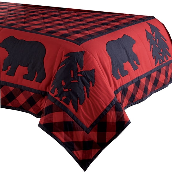 Park Designs Buffalo Check Queen Quilt