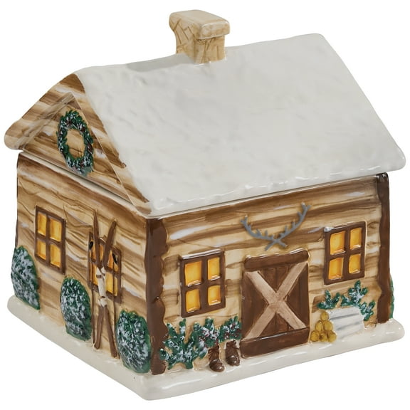 Park Designs Cabin Sweet Cabin Cookie Jar