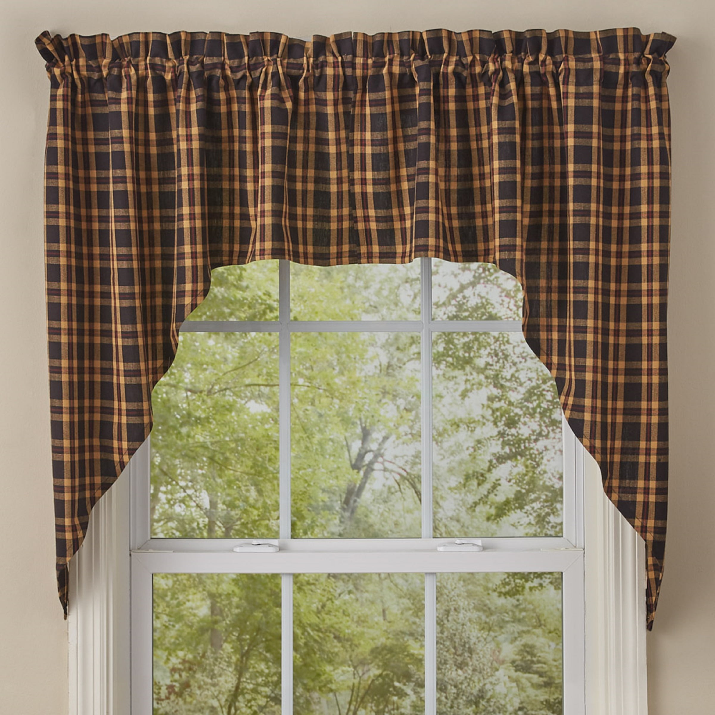 Park Designs Cambridge Window Swag 36"L