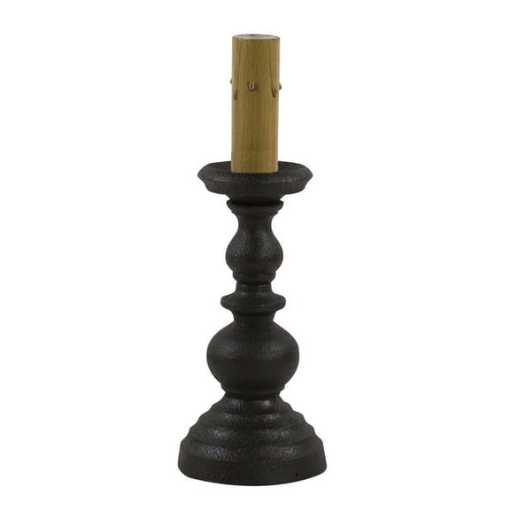 Park Designs Candlestick Lamp 8.5" Black