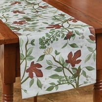 Park Designs Cardamom Nature Green Table Runner 13" x 54"