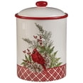 thumbnail image 1 of Park Designs Cardinals Cookie Jar - White, 1 of 3