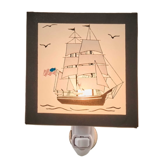 Park Designs Charles W. Morgan Ship Night Light
