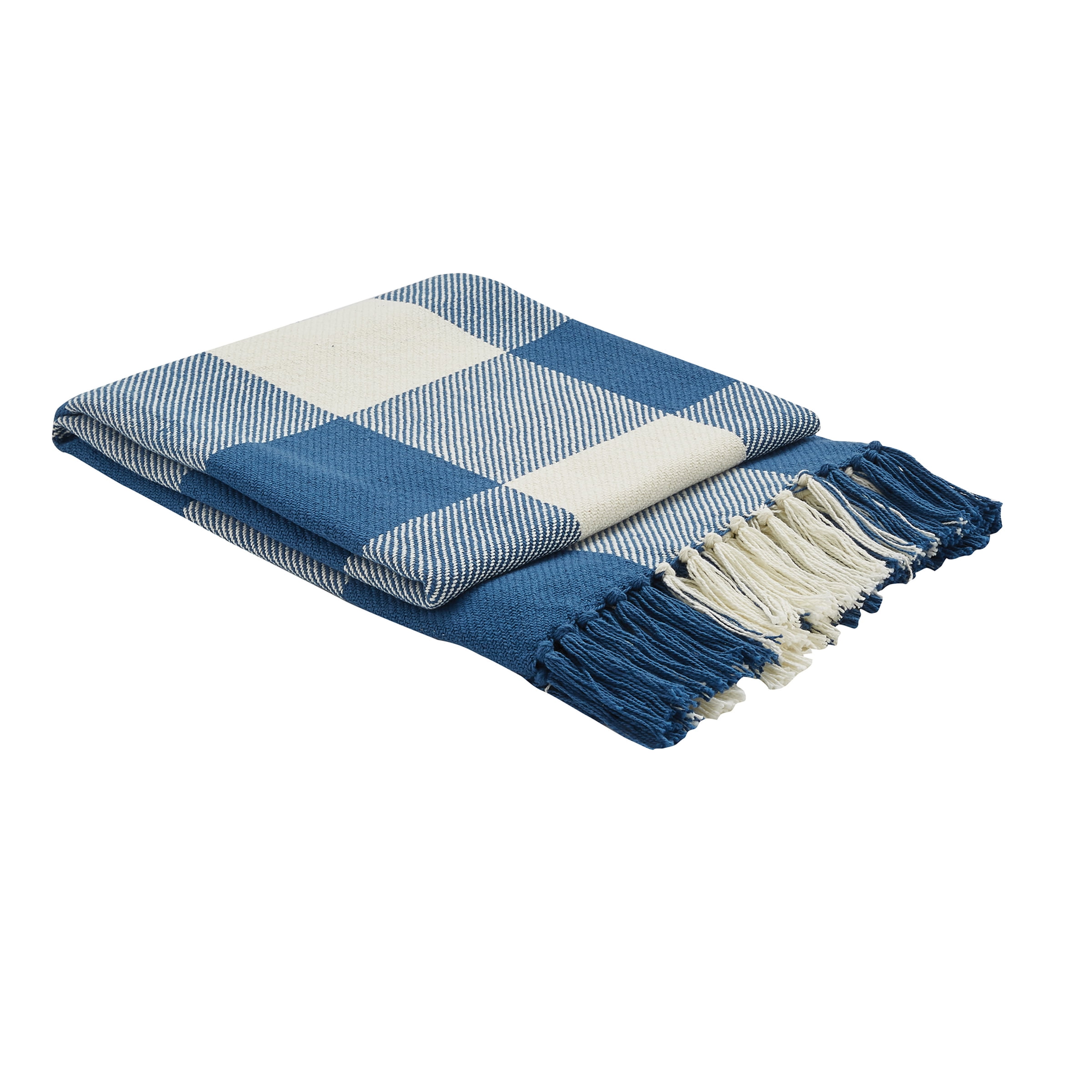 Park Designs China Blue Buffalo Check Throw Walmart