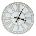 thumbnail image 1 of Park Designs Cream Mirror Clock 28"Dia, 1 of 3