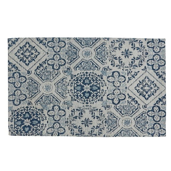 Park Designs Delft Tile Rug 2' x 3'