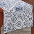 thumbnail image 1 of Park Designs Delft Tile Table Runner 14" x 72", 1 of 3